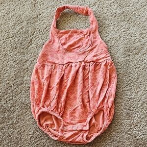 Kate Quinn Halter Baby Romper Pink Size 12-18M